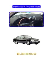 MERCEDES W140 1991-1998TORPİDO KORUMA HALISI MAVİ KENAR