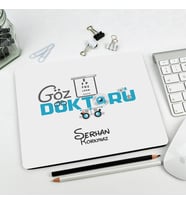 Kişiye Özel Göz Doktoruna İsme Özel Mousepad