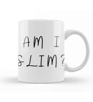 AM I SLIM Kupa Bardak Porselen