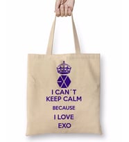 Exo i Cant Keep Calm Bez Çanta Uzun Saplı