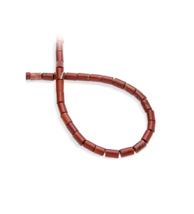 Red Jasper Doğal Taş Silindir Kesim 5x8mm Dizi