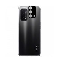 Oppo A74 4G Kamera Lens Koruyucu HD 3D Tempered Glass Cam (Siyah)