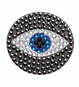 Araba leptop Duvar İçin Nazar Sticker  etiket 16Cm ve 6CM 2 Adet md4