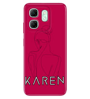İnfinix Hot 8 9 10 12 20 20i 30 30i 40 40i 50 50i 60i Pro Plus 4G 5G Kılıf İsim Yazılı Kişiye Özel Model-37 (Çok Renkli)