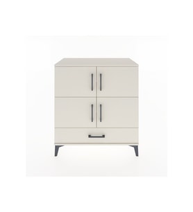 Hyperion Şifonyer 4 Raflı Tek Çekmeceli 4 Kapaklı 88x44x96 Aytaşı-Aytaşı