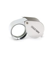 Cep Tipi Işıklı Mini Büyüteç 30x Mg-55367