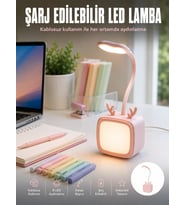 Esnek Gövdeli LED Masa Lambası Taşınabilir Gece Aydınlatması