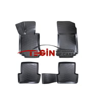 Mercedes C Serisi W204 3D Havuzlu Paspas 2008 Siyah
