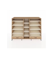 Kronos Dolap 14 Raflı 2 Çekmeceli  220x59x163 Çam-Aytaşı/Çam