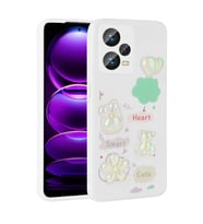 Xiaomi Redmi Note 12 Pro Plus 5G Uyumlu Kılıf Kabartma Figürlü Parlak Zore Toys Silikon Kapak