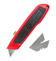 WORKPRO WP213005 Alüminyum Gövde Geri Çekilebilir Rötuş Maket Bıçağı + 3 Adet Yedek Bıçak