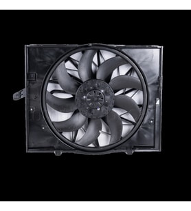 BMW E60 E61 Kasa N52 N46N M54 FAN Motoru Davlumbazli 495MM 3FIS 600W 9KANAT 17427514181 Wisco