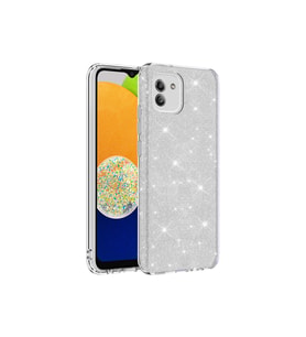 Samsung Galaxy A03 Uyumlu Kılıf Zore Shining Silikon