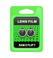 Galaxy Z Flip 7 Raze Metal Kamera Lens - Gümüş