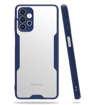 Newface Samsung Galaxy A72 Kılıf Platin Silikon - Lacivert