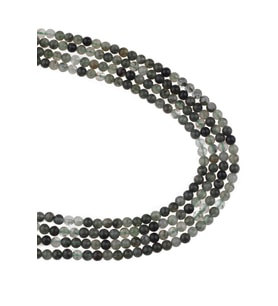 4 MM Yeşil Rutil Kuvars Taşı Dizi - DZ4043 (Karışık)