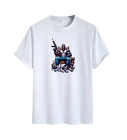 Animasyon Görselli  Unisex (Tshirt) Tişört (Beyaz)