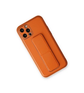 İphone 12 Pro Kılıf Co Deri Standlı Kapak - Tcu
