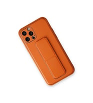 İphone 12 Pro Kılıf Co Deri Standlı Kapak - Tcu