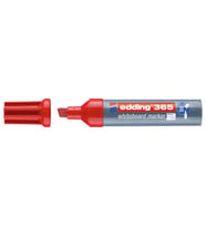 Edding 365 Kesik Uçlu Yazı Tahtası Kalemi 7 mm KIRMIZI 