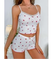 Kadın Bluz Şortlu Takım Crop Modeli Beyaz