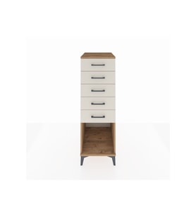 Kronos Dolap 5 Çekmeceli 44x59x134 Çam-Aytaşı