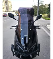 MOTOCAM Yamaha Nmax Ön Cam 2025-2026 Model 72cm Siyah Renkli 4mm