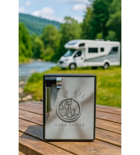 Car-Fil CRF-NANO-SILVER Kamp& Karavan Tekne Tipi Portatif Taşınabilir Su Arıtma Cihazı
