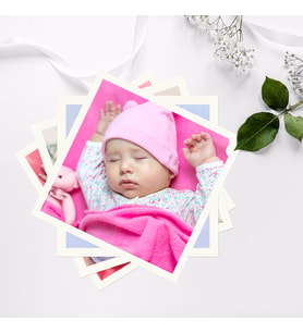 Beyaz Kenarlı Kare Fotoğraf Baskı (30 Adet)