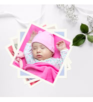 Beyaz Kenarlı Kare Fotoğraf Baskı (30 Adet)