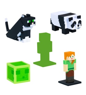Minecraft 3D Toppeez 5'li Figür Seti MC2240 Model 2