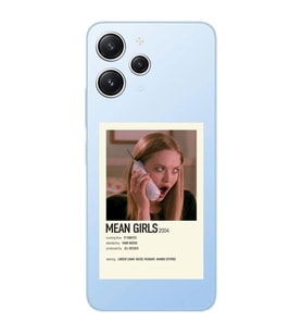 Xiaomi Redmi 12 Uyumlu Uyumlu Mean Girls Tasarımlı Şeffaf Telefon Kılıfı