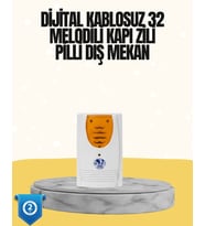 Kablosuz Kapı Zili Düzenli Ve Konforlu Yaşam Alanları İçin