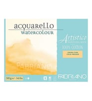 Fabriano Artistico Traditional White Suluboya Blok 300 gr. 31x41 cm. 20 yp. Soğuk Basım 