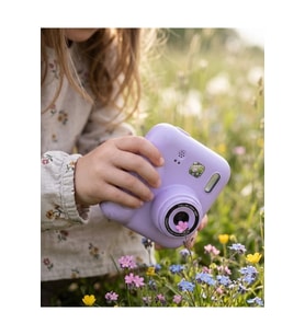 Mini Çocuk Kamera Seti, Fotoğraf ve Video Çekim, Rulo Kağıt ve Kalem Hediyeli