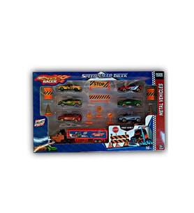 Toysan Toy-49 Tir Seti̇ Trafi̇k Levhali 6'Li Arabali