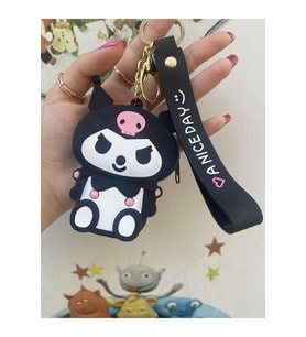Kuromi Bozuk Para Cüzdanı Anahtarlık
