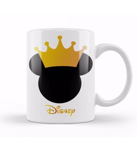Mickey Mouse Miki Fare Disnep 01 Kupa Bardak Porselen