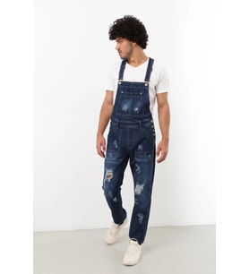 Erkek Jean Tulum Pantolon Lacivert