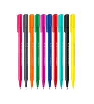 Staedtler Triplus Broadliner 0.8 mm Keçe Kalem 10 Renk Set (338)