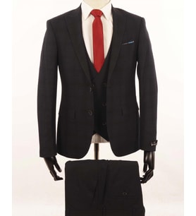 Jan Carlucci Slimfit Yelekli Drop 6 Takım