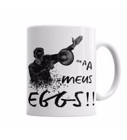 AAA Meus Egg Kupa Bardak Porselen