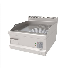 Atalay AEI-673 ND CR Izgara Setüstü Yarı Oluklu Yarı Düz Krom 600x730x300 mm Elk.