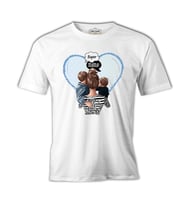 Mom of Boys Anneler Günü Beyaz Unisex Tshirt
