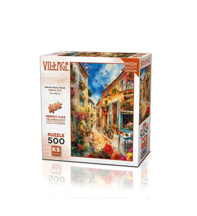 20075 Puzzle 500 Narrow Stony Street