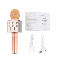 Karaoke Hoparlör Karaoke Mikrofon Bluetooth Hoparlör 4593