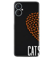 Tecno Spark 9T Kılıf Silikon Desen Özel Seri Cats 1792