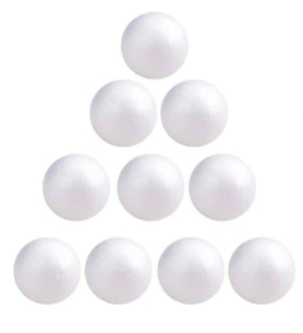 Vagon Köpük Top 6Cm - 10 adet