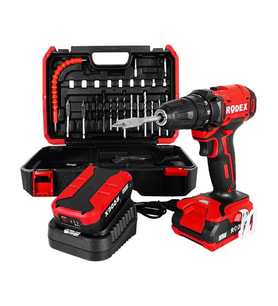 Rodex 3375a C.drıll 10mm 0-350/0-1350rpm 35nm 2x Lı-ıon 20v/2.0ah 2 Ge