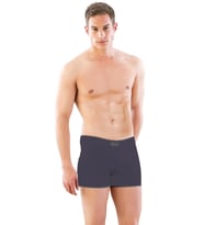 Amora Secret Antrasit Mı Emay 2108 Seamless Uzun Erkek Boxer